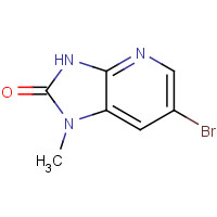 1289190-03-9 6-bromo-1-methyl-3H-imidazo[4,5-b]pyridin-2-one chemical structure