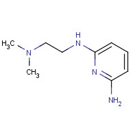 63763-45-1 6-N-[2-(dimethylamino)ethyl]pyridine-2,6-diamine chemical structure