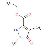 51986-00-6 ethyl 2,4-dimethyl-3-oxo-1H-pyrazole-5-carboxylate chemical structure