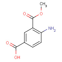 41684-07-5 4-amino-3-methoxycarbonylbenzoic acid chemical structure