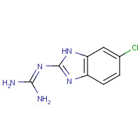 70590-32-8 2-(6-chloro-1H-benzimidazol-2-yl)guanidine chemical structure
