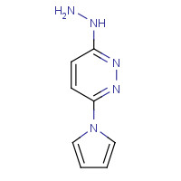 102207-45-4 (6-pyrrol-1-ylpyridazin-3-yl)hydrazine chemical structure