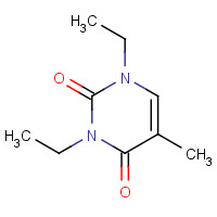 21472-93-5 1,3-diethyl-5-methylpyrimidine-2,4-dione chemical structure
