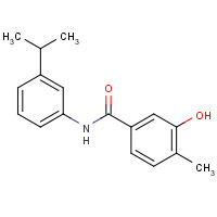 1025751-76-1 3-hydroxy-4-methyl-N-(3-propan-2-ylphenyl)benzamide chemical structure