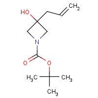 1401728-89-9 tert-butyl 3-hydroxy-3-prop-2-enylazetidine-1-carboxylate chemical structure