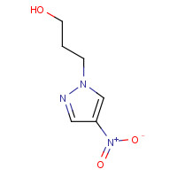 1006440-58-9 3-(4-nitropyrazol-1-yl)propan-1-ol chemical structure