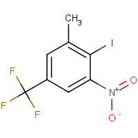 943917-57-5 2-iodo-1-methyl-3-nitro-5-(trifluoromethyl)benzene chemical structure