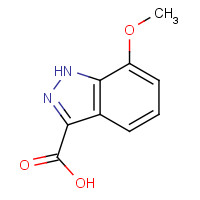 133841-08-4 7-methoxy-1H-indazole-3-carboxylic acid chemical structure