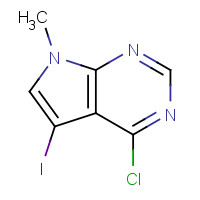 833481-37-1 4-chloro-5-iodo-7-methylpyrrolo[2,3-d]pyrimidine chemical structure