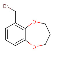 499770-96-6 6-(bromomethyl)-3,4-dihydro-2H-1,5-benzodioxepine chemical structure