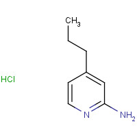 1187932-45-1 4-propylpyridin-2-amine;hydrochloride chemical structure