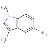 1430217-70-1 1-methylindazole-3,5-diamine chemical structure