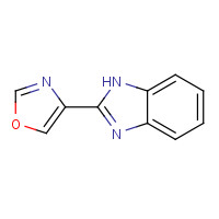 29941-76-2 4-(1H-benzimidazol-2-yl)-1,3-oxazole chemical structure