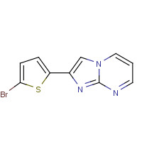 439107-52-5 2-(5-bromothiophen-2-yl)imidazo[1,2-a]pyrimidine chemical structure