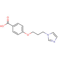 75912-95-7 4-(3-imidazol-1-ylpropoxy)benzoic acid chemical structure