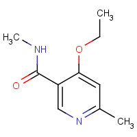 1005514-93-1 4-ethoxy-N,6-dimethylpyridine-3-carboxamide chemical structure