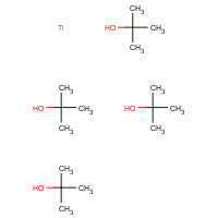 3087-39-6 2-methylpropan-2-ol;titanium chemical structure