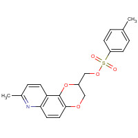 475682-51-0 (8-methyl-2,3-dihydro-[1,4]dioxino[2,3-f]quinolin-2-yl)methyl 4-methylbenzenesulfonate chemical structure
