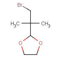 868613-18-7 2-(1-bromo-2-methylpropan-2-yl)-1,3-dioxolane chemical structure