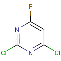 3833-57-6 2,4-dichloro-6-fluoropyrimidine chemical structure