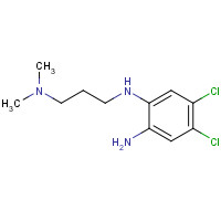 91214-86-7 4,5-dichloro-2-N-[3-(dimethylamino)propyl]benzene-1,2-diamine chemical structure