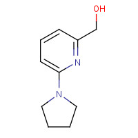 868755-48-0 (6-pyrrolidin-1-ylpyridin-2-yl)methanol chemical structure