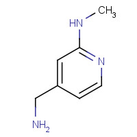618446-35-8 4-(aminomethyl)-N-methylpyridin-2-amine chemical structure
