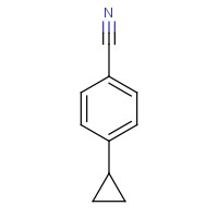 1126-27-8 4-cyclopropylbenzonitrile chemical structure