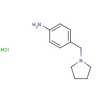 866956-98-1 4-(pyrrolidin-1-ylmethyl)aniline;hydrochloride chemical structure