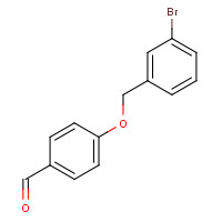 588676-02-2 4-[(3-bromophenyl)methoxy]benzaldehyde chemical structure