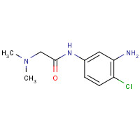 946710-62-9 N-(3-amino-4-chlorophenyl)-2-(dimethylamino)acetamide chemical structure
