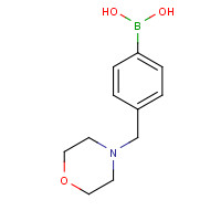 279262-23-6 [4-(morpholin-4-ylmethyl)phenyl]boronic acid chemical structure
