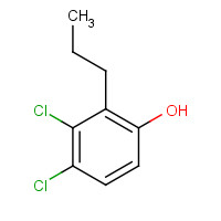 54932-67-1 3,4-dichloro-2-propylphenol chemical structure