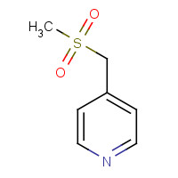 19370-04-8 4-(methylsulfonylmethyl)pyridine chemical structure