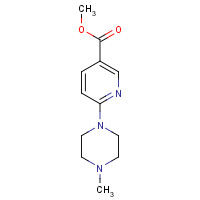 132144-02-6 methyl 6-(4-methylpiperazin-1-yl)pyridine-3-carboxylate chemical structure