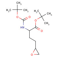 220243-56-1 tert-butyl 2-[(2-methylpropan-2-yl)oxycarbonylamino]-4-(oxiran-2-yl)butanoate chemical structure