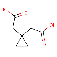 70197-77-2 2-[1-(carboxymethyl)cyclopropyl]acetic acid chemical structure