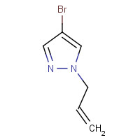 13369-72-7 4-bromo-1-prop-2-enylpyrazole chemical structure