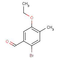 1350759-98-6 2-bromo-5-ethoxy-4-methylbenzaldehyde chemical structure
