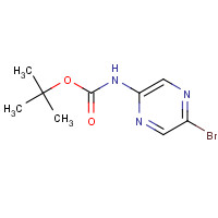 914349-79-4 tert-butyl N-(5-bromopyrazin-2-yl)carbamate chemical structure