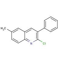 284664-59-1 2-chloro-6-methyl-3-phenylquinoline chemical structure