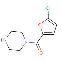 1042791-85-4 (5-chlorofuran-2-yl)-piperazin-1-ylmethanone chemical structure