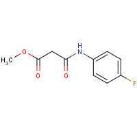 130112-64-0 methyl 3-(4-fluoroanilino)-3-oxopropanoate chemical structure