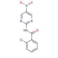331808-76-5 2-chloro-N-(5-nitropyrimidin-2-yl)benzamide chemical structure