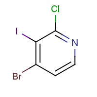916203-52-6 4-bromo-2-chloro-3-iodopyridine chemical structure