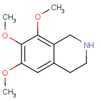 642-30-8 6,7,8-trimethoxy-1,2,3,4-tetrahydroisoquinoline chemical structure