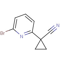 1093879-77-6 1-(6-bromopyridin-2-yl)cyclopropane-1-carbonitrile chemical structure