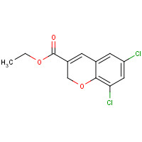 885270-99-5 ethyl 6,8-dichloro-2H-chromene-3-carboxylate chemical structure