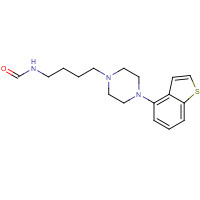 1021324-87-7 N-[4-[4-(1-benzothiophen-4-yl)piperazin-1-yl]butyl]formamide chemical structure