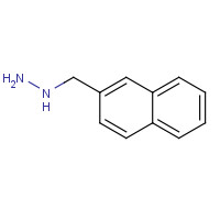 51421-33-1 naphthalen-2-ylmethylhydrazine chemical structure